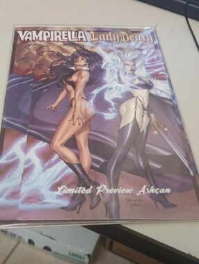 Vampirella & Lady Death Limited Preview Comic Book With The Small -one To